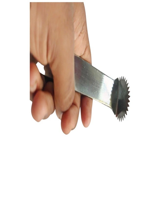 Ervio Stainless Steel Coconut Opener Tool Pack of 2 | Heavy Duty Coconut Scraper & Peeler | Manual Coconut Shell Remover for Home & Commercial Kitchen Use - Image 5